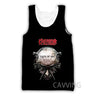 New Fashion Women/Men's 3D Print kreator  Tank Tops Harajuku  Vest  Summer Undershirt Shirts Streetwear