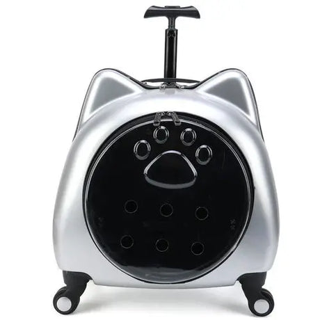 Cute Handbags Wheels Cats Carriers Animal Kitten Carrier Cats Carriers Stroller Travel Trasportin De Gato Cat Accessories