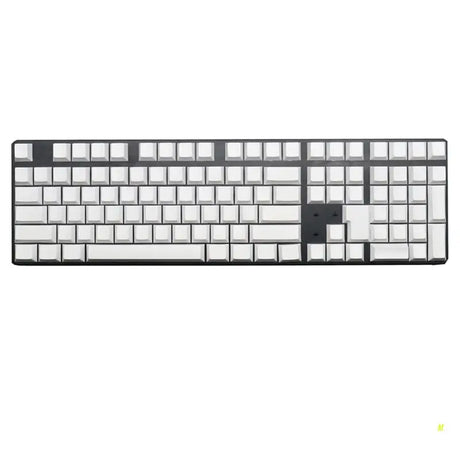 Customized PBT Blank White Keycaps Cherry OEM XDA Profile Not Print Key Cover Replacement for Mechanical Keyboard DIY F19E