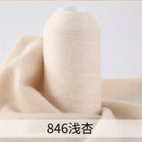 high-quality Fine Cashmere Yarn Crochet Wool Line for knitting Thread Genuine Hand-knit pure Cashmere Woven Yarn Soft Warm 400g