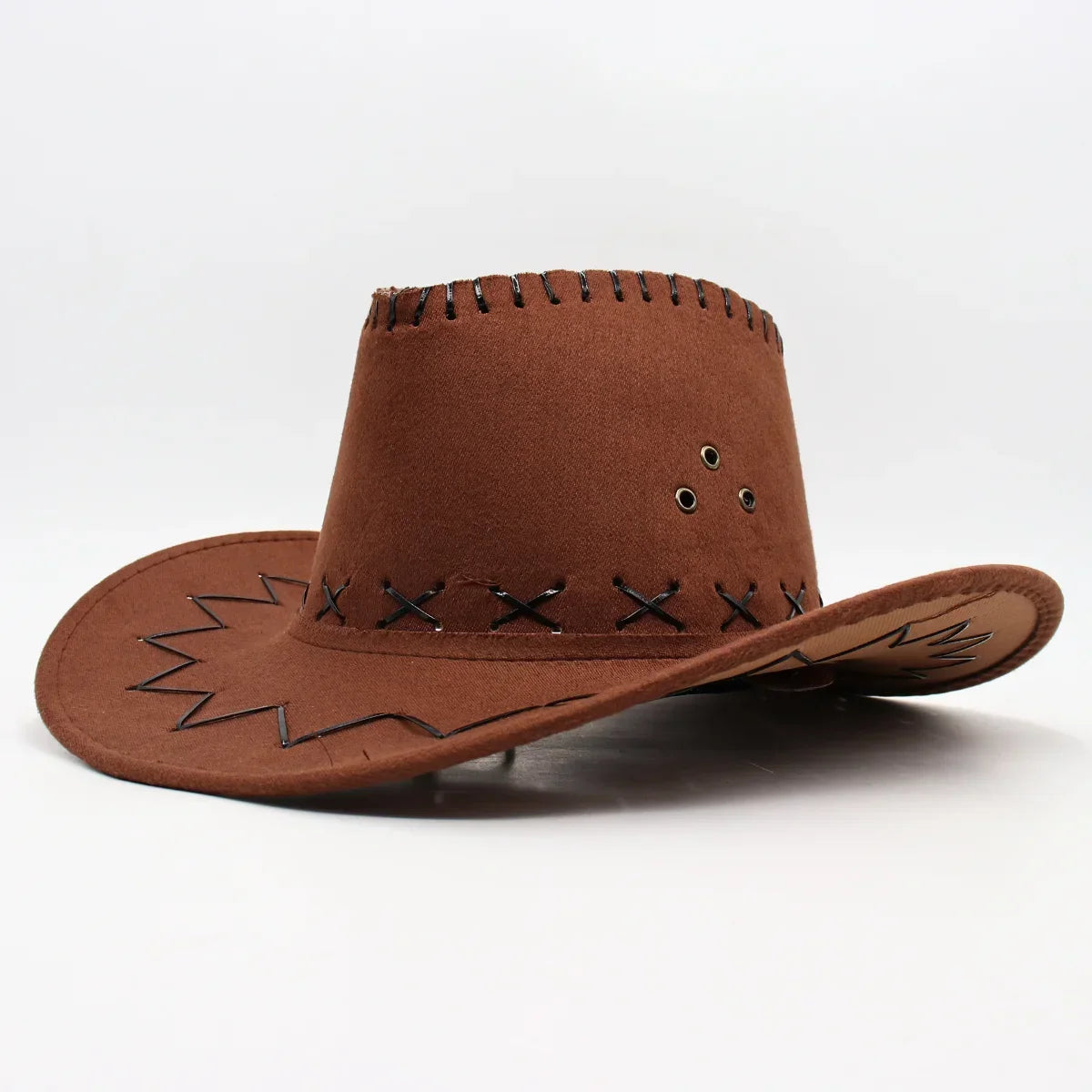 Cartoon Cosplay Props Ace Hat Western Cowboy Original Anime Peripheral Hat For Men One Piece Suede Cowgirl Women Fire Fits Hats