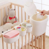 Baby Bed Hanging Box Portable Baby Crib Organizer Bags Bed Hanging Bags Baby Essentials Diaper Storage Cradle Nursery Organizer