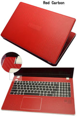 Leather Skin Laptop Stickers for MSI Creator 17M GF75 17" Laptop Carbon fiber Vinyl Protection