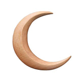 Wood Moon Crescent Shaped Hair Clip Hair Forks Ramadan Hair Decorate Barrettes Fashion for Women Girl Hairpin Hair Accessories