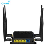 Cioswi WE826-T2 300Mbps 3G 4G Router Wifi 4g Cat6 NL678-E Modem Sim Card Slot OpenWRT 4*LAN Roteador Access Point for Russia EU