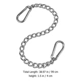 Stainless Steel Hanging Chain with Snap Hooks Hammock Chain Swing Chair Sandbags Punching Porch Tire Swings Hanger Bag