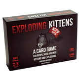 Red And Black Exploding Kittens 4 in 1 Set Family Party Board Game Fun Adult Kids Toy Cards Game Suitable For Holiday Gifts