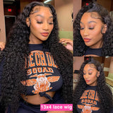 4x4 5x5 Lace Closure Water Wave Wig 13x6 Deep Wave Lace Frontal Wigs For Women 13x4 Curly Human Hair Wig 360 Hd Full Lace Wig