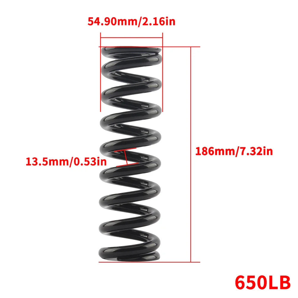 About Surron Electric Bike Motorcycle Accessories Shock Absorber Spring 550 600 650 LBS Surron Light Bee S X Moto Modified Parts