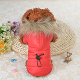 Dog Winter Coat Windproof Small Dog Hoodie Jacket Snowproof Puppy Parka Snowsuit Warm Cat Apparel Outdoor Pets Clothes Outfits