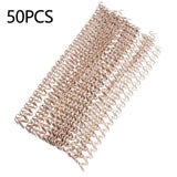 50/100pcs 320mm To 335mm Spot Welding Electrodes Wave Wires Spotter Consumable For Car Body Repair Dent Puller Car Repair Tools