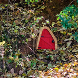 Garden Wooden Fairy Figurine Door Miniature DIY Window Door Elf Art Sculpture Yard Tree Decor Outdoor Fairy Door Craft New