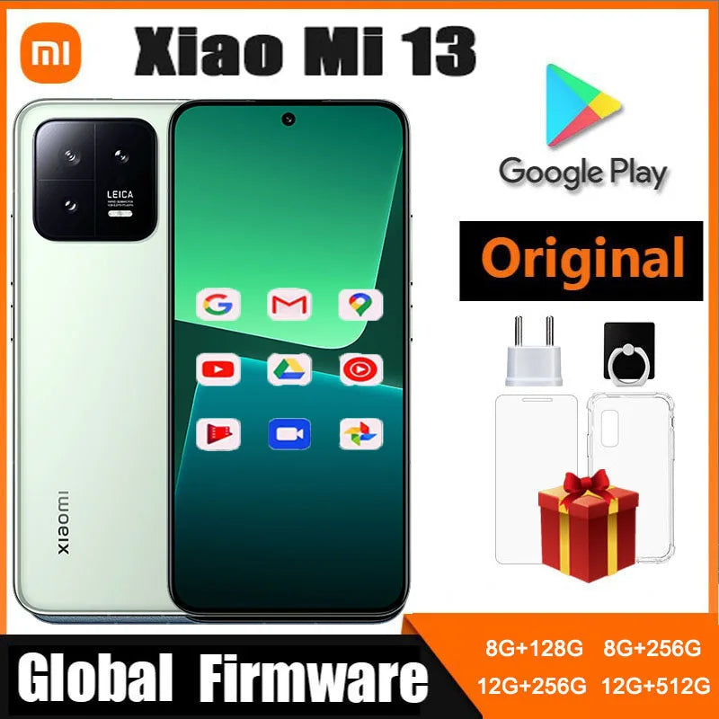 New Original  Xiaomi 13 Smart Phone Snapdragon 8 Gen 2 50MP Leica Camera 120HZ OLED Screen 67W Fast Charge Global ROM