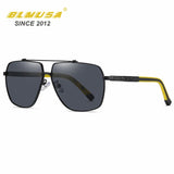 BLMUSA 2022 New Luxury Polarized Sunglasses Men Square Car Driving Brand Designer Business Sun Glasses Spring Pilot Sunglasses