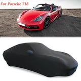 Full Car Indoor Cover Dust Scratch Proof Protection For Porsche Compatible/911/718/928/968/992/Boxster/Cayman/Carrera