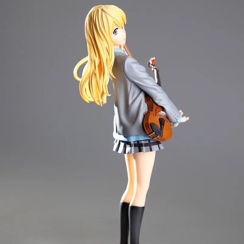 Anime action figure your lie in april kaori miyazono cartoon doll PVC 20cm box-packed japanese figurine world 20 cm