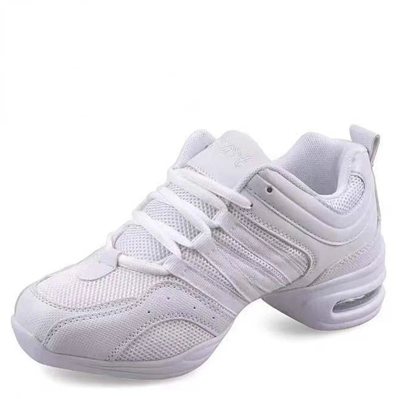 XIHAHA Mesh Women Sports Feature Soft Outsole Breath Dance Shoes Sneakers Woman Practice Shoes Modern Dance Jazz Women Shoes