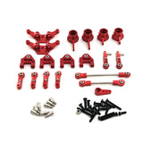 Wltoys 284161 284010 284131 K989 k979 K969 P929 P939 Metal Upgrade Parts Kit Steering Cup 1/28 RC Car Upgrade Accessories Set