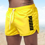 New Hot Summer Swim Trunks Sport Gym Running Shorts Male Beachwear Luxury Beach Shorts Quick Dry Mens Siwmwear Board Briefs