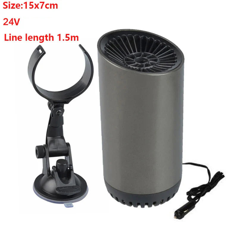 12V 150W Car Heating Heater Electric Heater Car Heater Heating Cooling Fan Portable Defrosting and Defogging Small Appliances