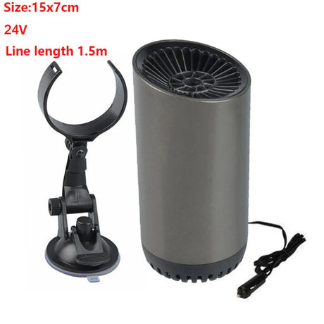 12V 150W Car Heating Heater Electric Heater Car Heater Heating Cooling Fan Portable Defrosting and Defogging Small Appliances