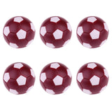 6 Pieces Foosball Table Football Round Indoor Games Plastic Soccer Balls for Foosball Machine Fussball Sport Gifts 36mm