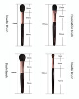 CT Sculpt Makeup Brush Set Contour Blush Highlighter Powder Sculpting Brush Squirrel Hair & Goat Hair Sculpting Makeup Tool