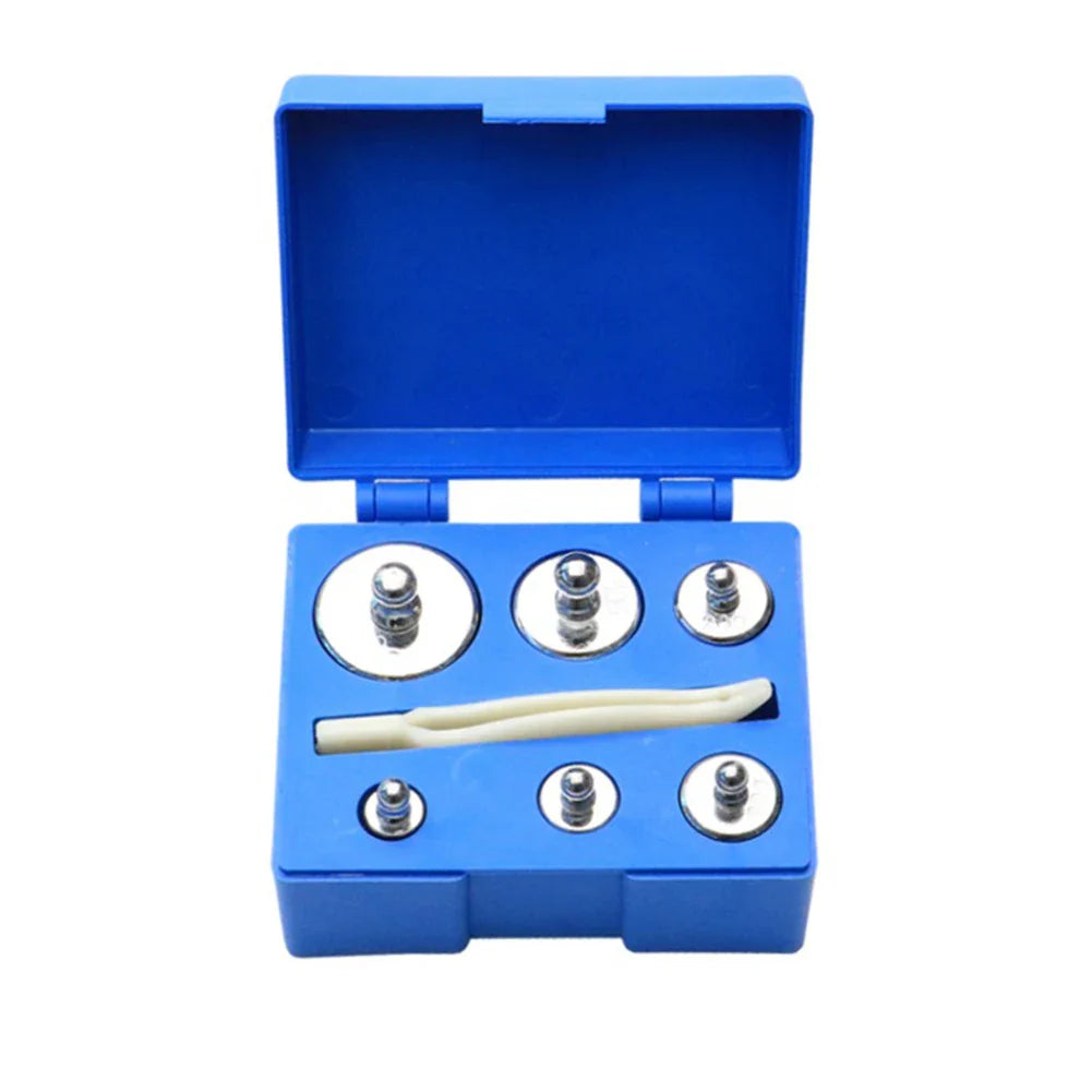 17pcs 10mg-100g 200g 300g Precision Digital Scale Calibration Weight Set Weighting Tools