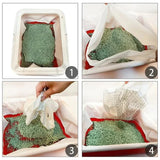 Large/Small Mesh Cat Litters Liners Bag Easy Cleaning Cat Litters Poop Tool For Cat Litters Box