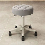 Round Stool Chair for Beauty Salon Barber Shop Adjustable Rotating Lifting With Wheels Beauty Eyelash Stool Chair Furniture