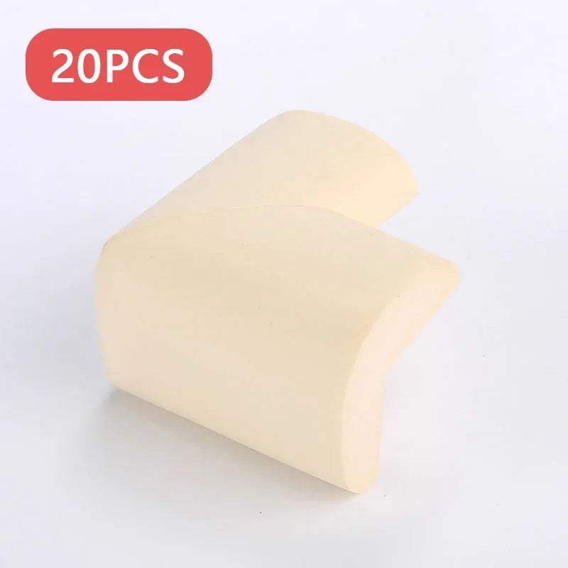 20Pcs Baby Safety Edge Protection Enfant Table Corner Bumper Protector NBR Furniture Corner Anti-collision Guard Children Safety