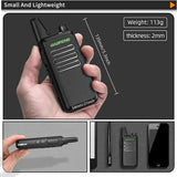 2PCS Baofeng BF-T20 5W Portable Mini Walkie Talkie VOX Charging USB For BF-C9 BF-888S KD-C1 Two Way Radio  Hotel Hunting