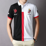 Summer High Quality Embroidery Polo Shirt Men Business & Casual Polo Homme Short Sleeve 100% Cotton Breathable Plus Size S-6XL