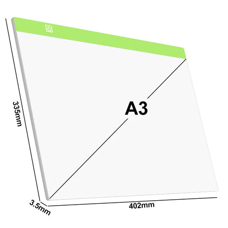 New A3/A4/A5 Three Level Dimmable Led Light Pad Drawing Board Pad Tracing Light Box Eye Protection Easier for Diamond Painting