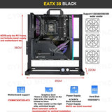 Modding EATX Open PC Case Frame ITX MATX ATX Gamers Cabinet DIY Water Cooler Desktop Computer Aluminum Creative Tower Gaming