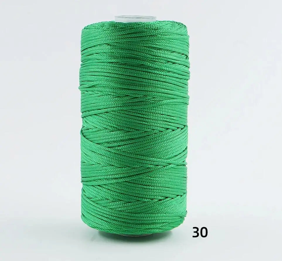 1Pc 100g 1.5mm Thin Ice nylon Yarns For Knitting And Crochet diy bag shoes hat hollow Yarn Thread Crochet Line DIY Bracelet mat