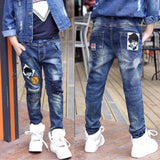 IENENS Kids Boys Denim Clothes Pants Children Wears Clothing Long Bottoms Baby Boy Skinny Jeans Trousers 4 5 6 7 8 9 10 11 Years