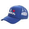 I Love MILFS Trucker Caps Men Funny Humor Hat Baseball Cap Cool Summer Unisex Mesh Net Caps MZ-476