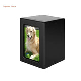 Pet Urn Dog Urns Ashes Loss Gifts Memorial Picture Frame Box Cremation Solid Photo Dogs Funerary Caskets Supplies 6XDD