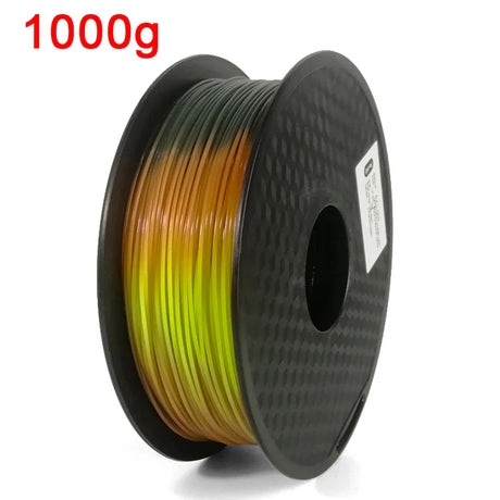 1.75mm PLA 1kg/500g/250g 3D Printer Filament Color Change with Temperature Dark Green to Red to Yellow 3D Print Material