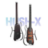 Headless Electric Guitar Professional Silent Travel Mahogany 2 Colors Sunset Play in Everywhere Smart Guitarra