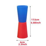 Multi Person Outdoor Sports Flip Cup Toys Kids Fun Game Flip Cup Shuttle Run Agility Cone Body Coordination Sports Equipment