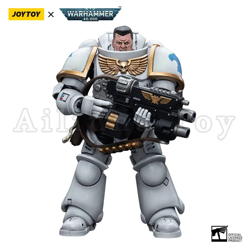 JOYTOY 1/18 Action Figure (3PCS/SET) 40K White Consuls Anime Military Model Free Shipping