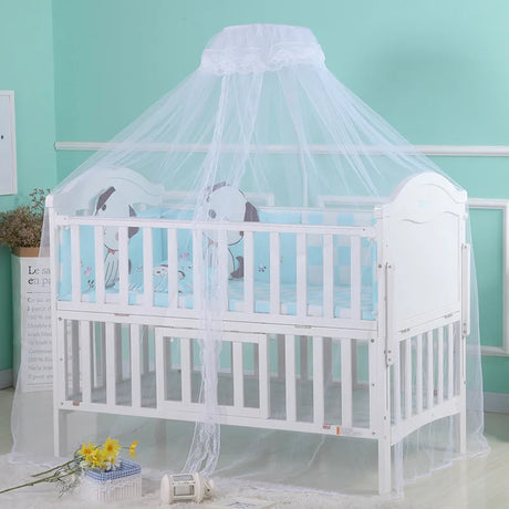 Baby Cradle Bed Mesh Mosquito Nets Foldable Summer Universal Baby Arched Mosquitos Nets Portable Crib Netting For Infant Toddler