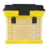 27x17x26cm 4-layer Multifunctional Fishing Gear and Bait Storage Tool Box Accessories Fishing Tackle Fishing Equipment