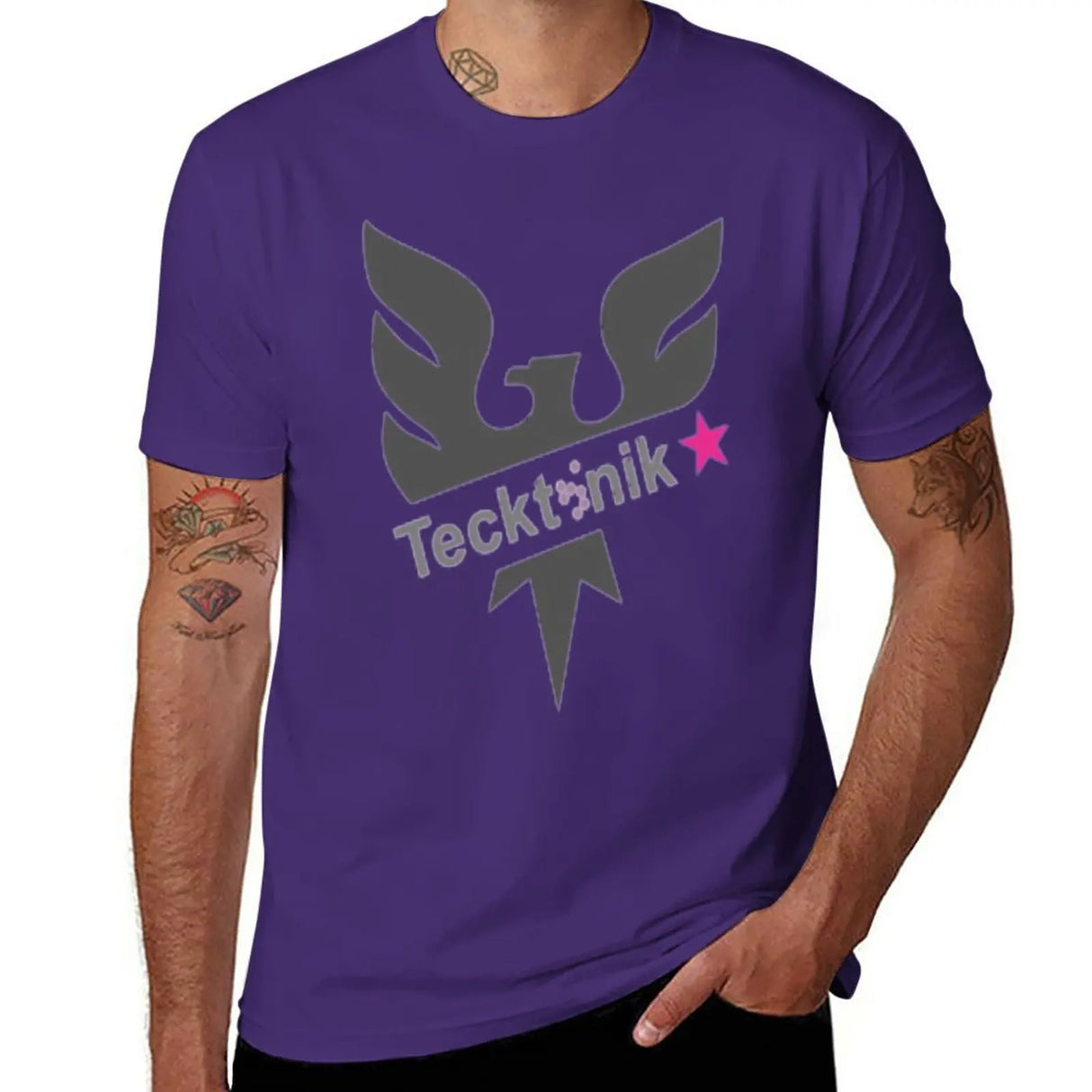 New Tecktonik Dance Style T-Shirt graphics t shirt customized t shirts mens plain t shirts