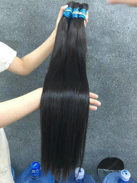 Envio Gratis To Brazil Blonde Color Hair Bulk 613 Human Hair Bundles Extensions Cabelo Humano Para Mega Her 100-300 Gramas