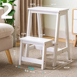 Platforms Telescoping Step Stools Foldable Attic Bar Portable Small Step Ladders Indoor Bamboo Escada Dobravel Home Furniture