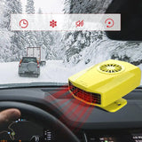 Car Fan Heater 150w Fast Heating Defroster Universal Heater With Overheating Protection Car Interior Electronics Accessories