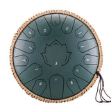 Hluru Music Drum 15 Notes Glucophone Steel Tongue Drum 13 14 Inch 15 Notes C Tone Ethereal Drum Percussion Musical Instruments